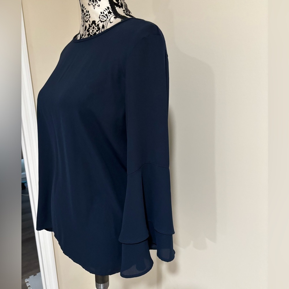 Loft Bell Sleeve Blouse​​​​​​​​​​​​​​​​​ - Picture 3 of 6